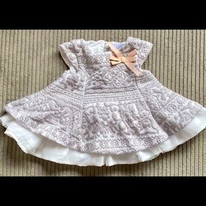 EUC Baby Girl Fancy Party Dress